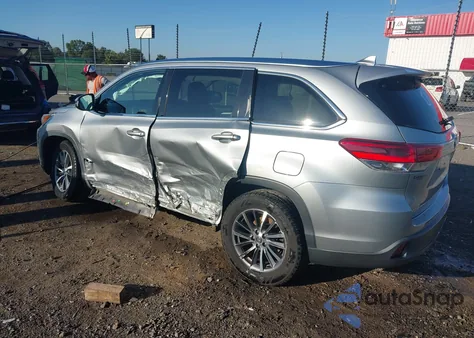 2017 Toyota Highlander Xle from USA, damaged, VIN 5TDKZRFH6HS517506